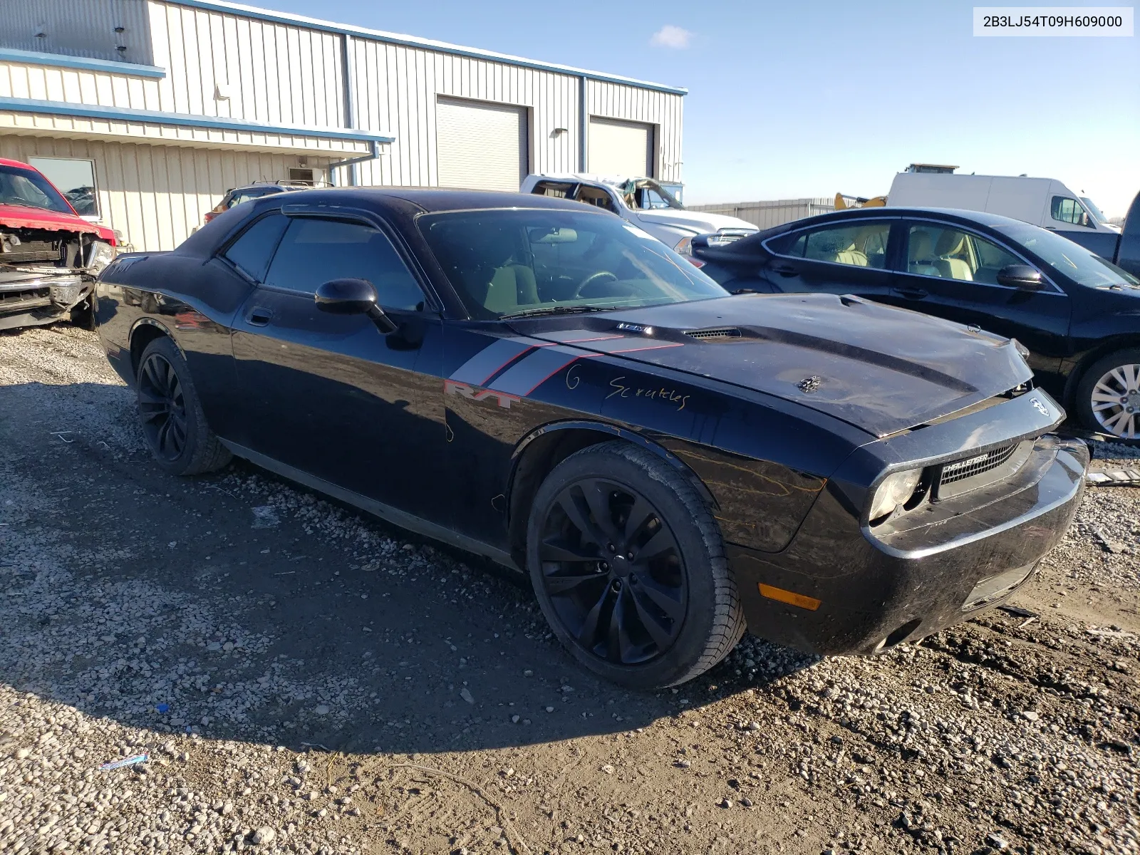 2009 Dodge Challenger R/T VIN: 2B3LJ54T09H609000 Lot: 77584183