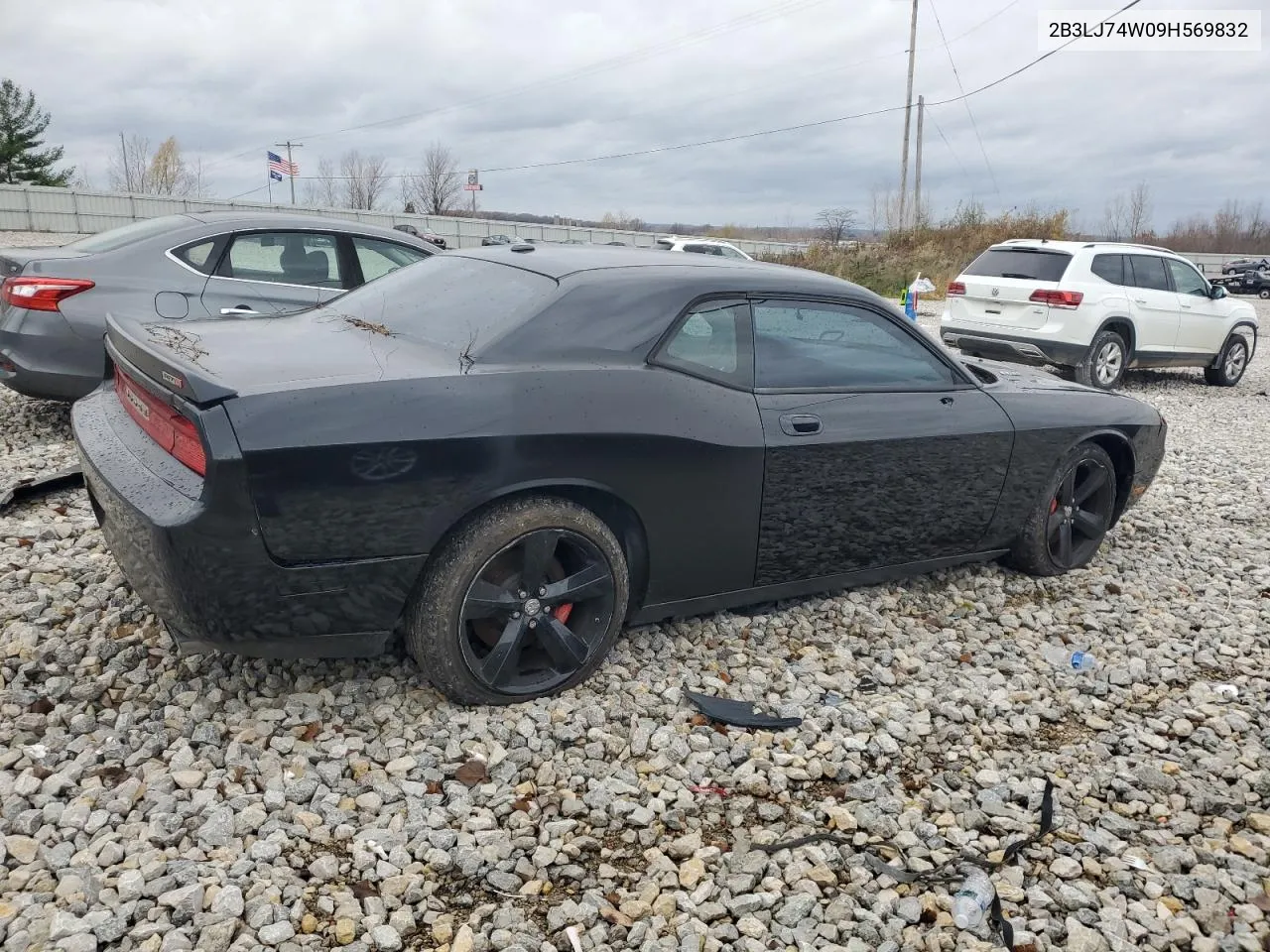 2009 Dodge Challenger Srt-8 VIN: 2B3LJ74W09H569832 Lot: 78840074