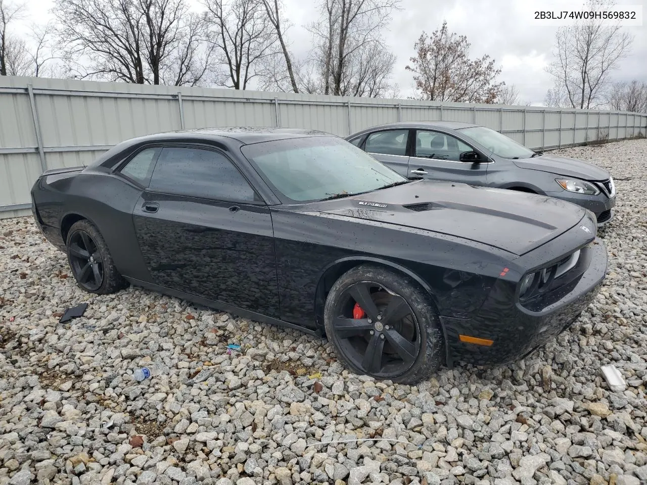 2009 Dodge Challenger Srt-8 VIN: 2B3LJ74W09H569832 Lot: 78840074