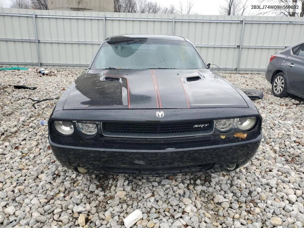 2009 Dodge Challenger Srt-8 VIN: 2B3LJ74W09H569832 Lot: 78840074