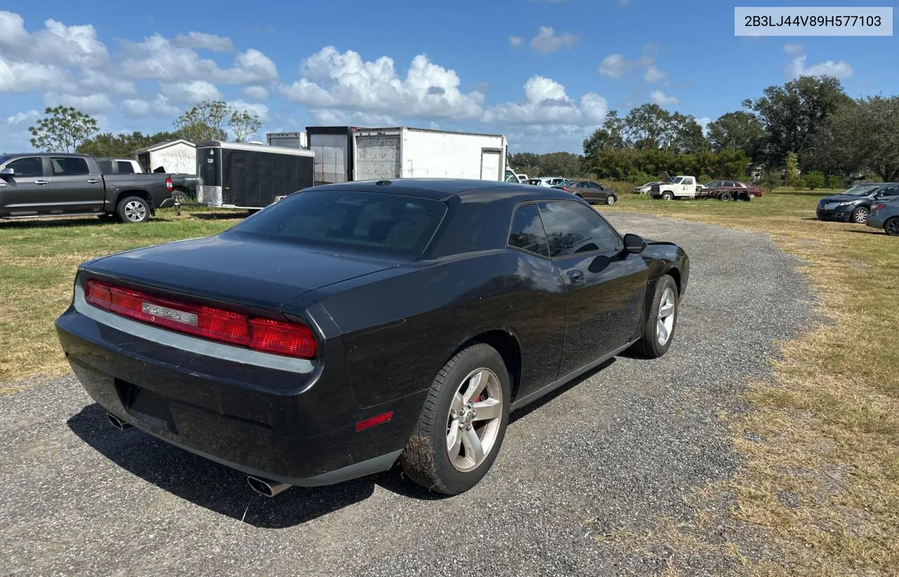 2009 Dodge Challenger Se VIN: 2B3LJ44V89H577103 Lot: 78902264