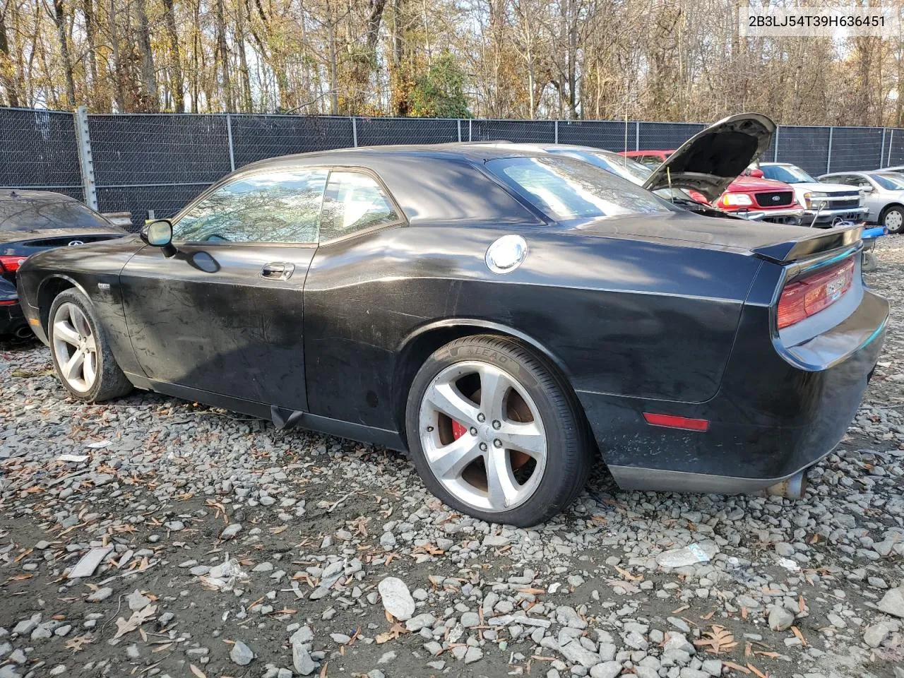 2009 Dodge Challenger R/T VIN: 2B3LJ54T39H636451 Lot: 80472494