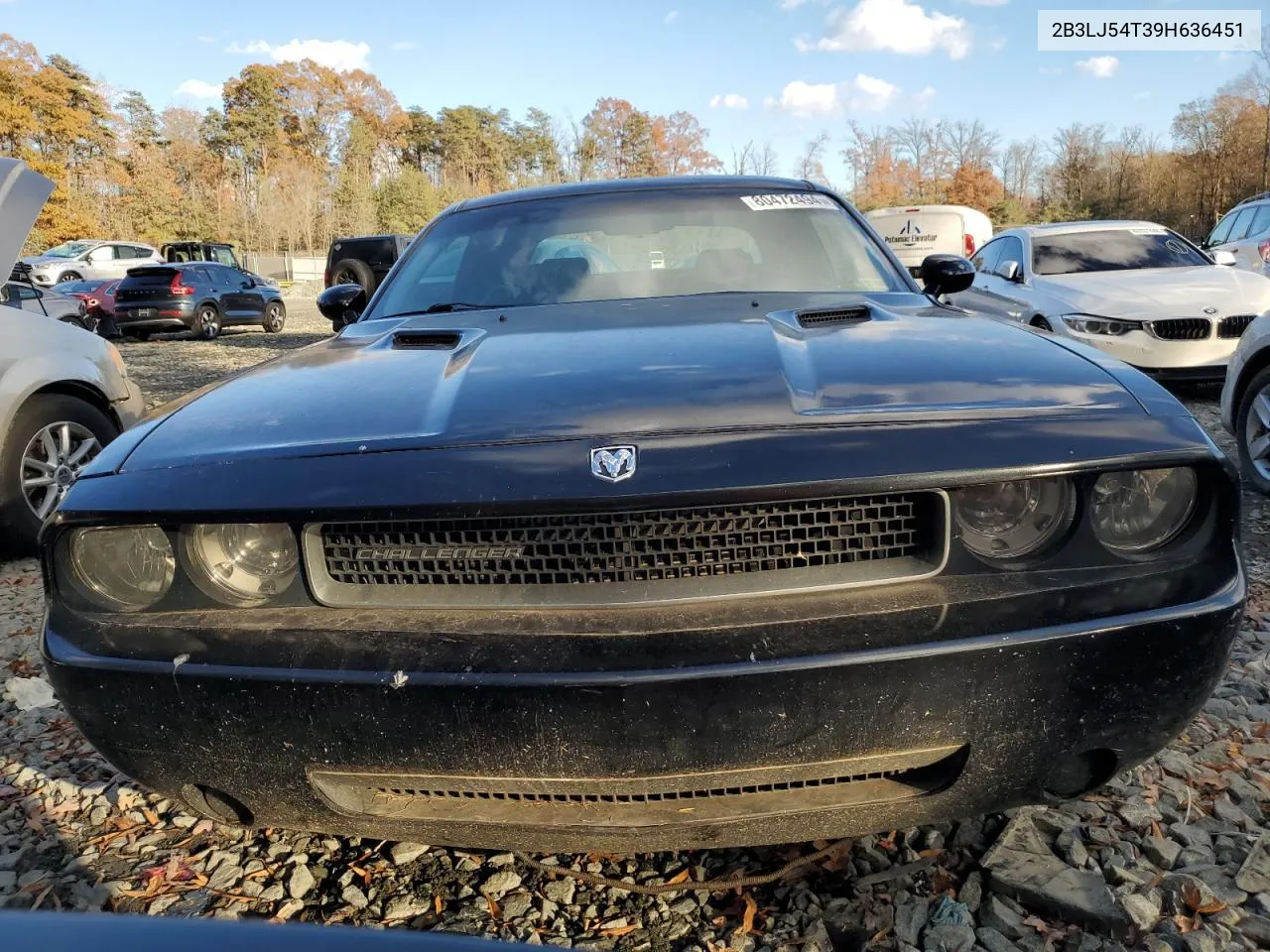 2009 Dodge Challenger R/T VIN: 2B3LJ54T39H636451 Lot: 80472494