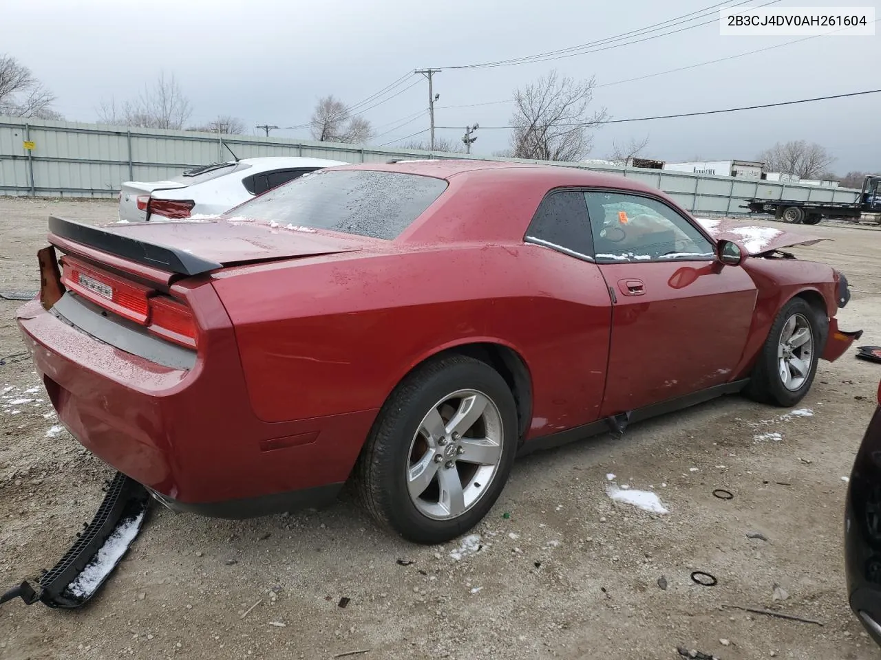 2B3CJ4DV0AH261604 2010 Dodge Challenger Se