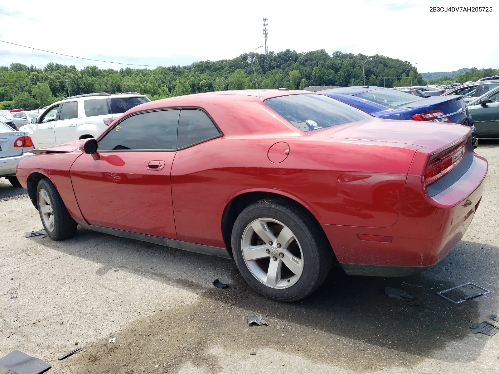 2B3CJ4DV7AH205725 2010 Dodge Challenger Se