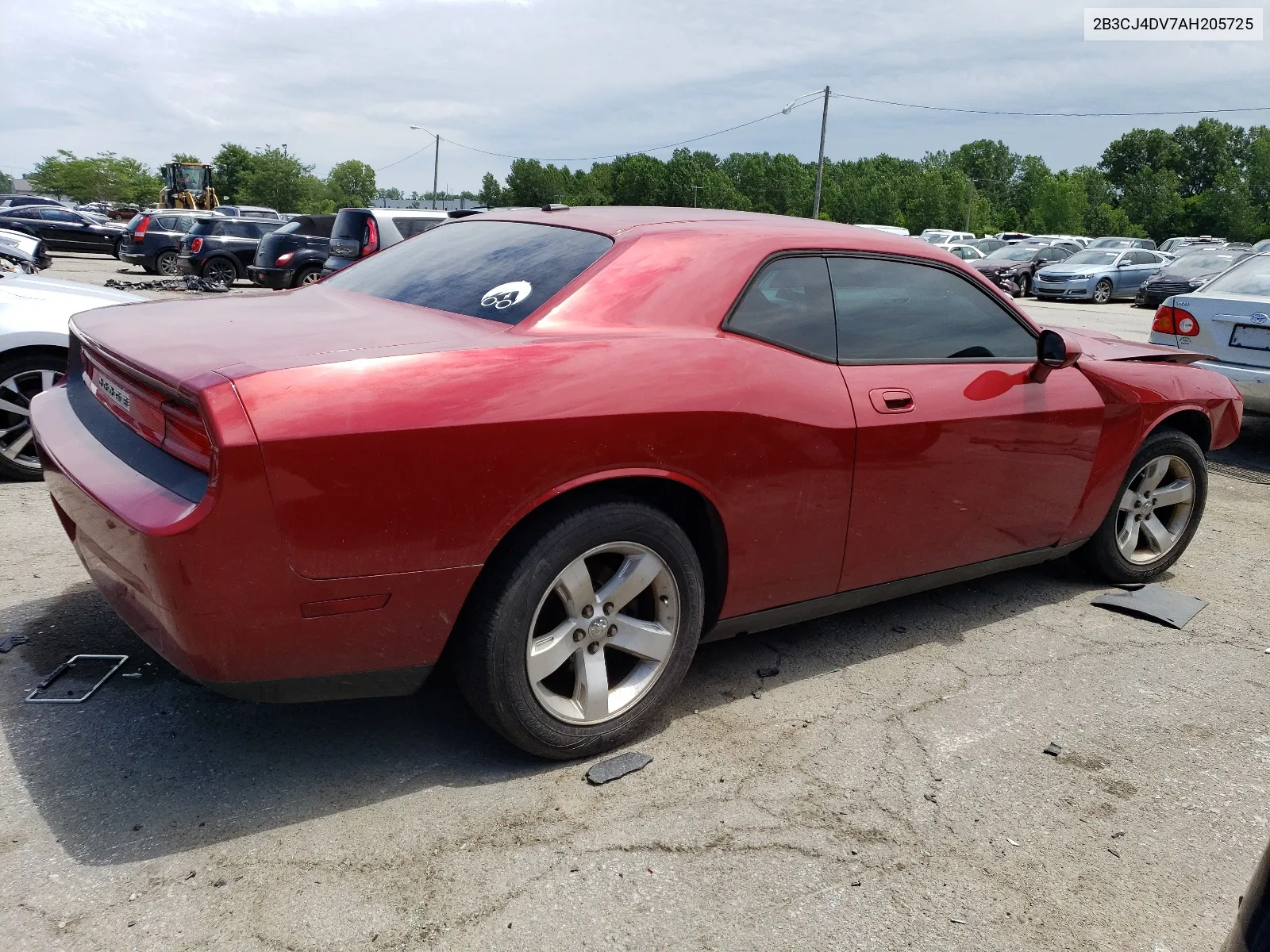 2B3CJ4DV7AH205725 2010 Dodge Challenger Se