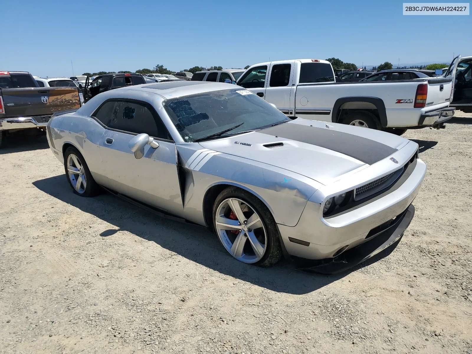 2010 Dodge Challenger Srt-8 VIN: 2B3CJ7DW6AH224227 Lot: 64713084