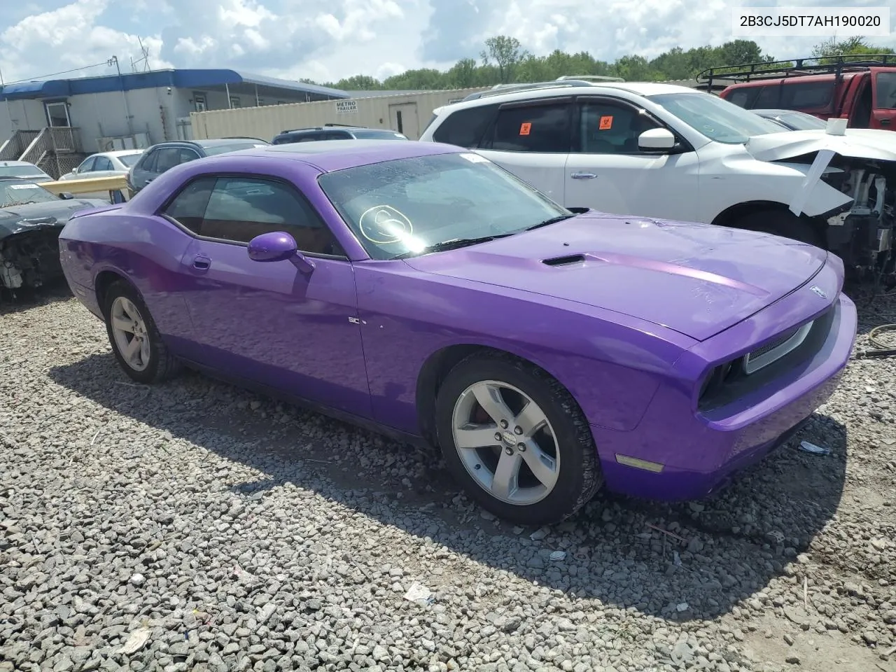 2010 Dodge Challenger R/T VIN: 2B3CJ5DT7AH190020 Lot: 64799744