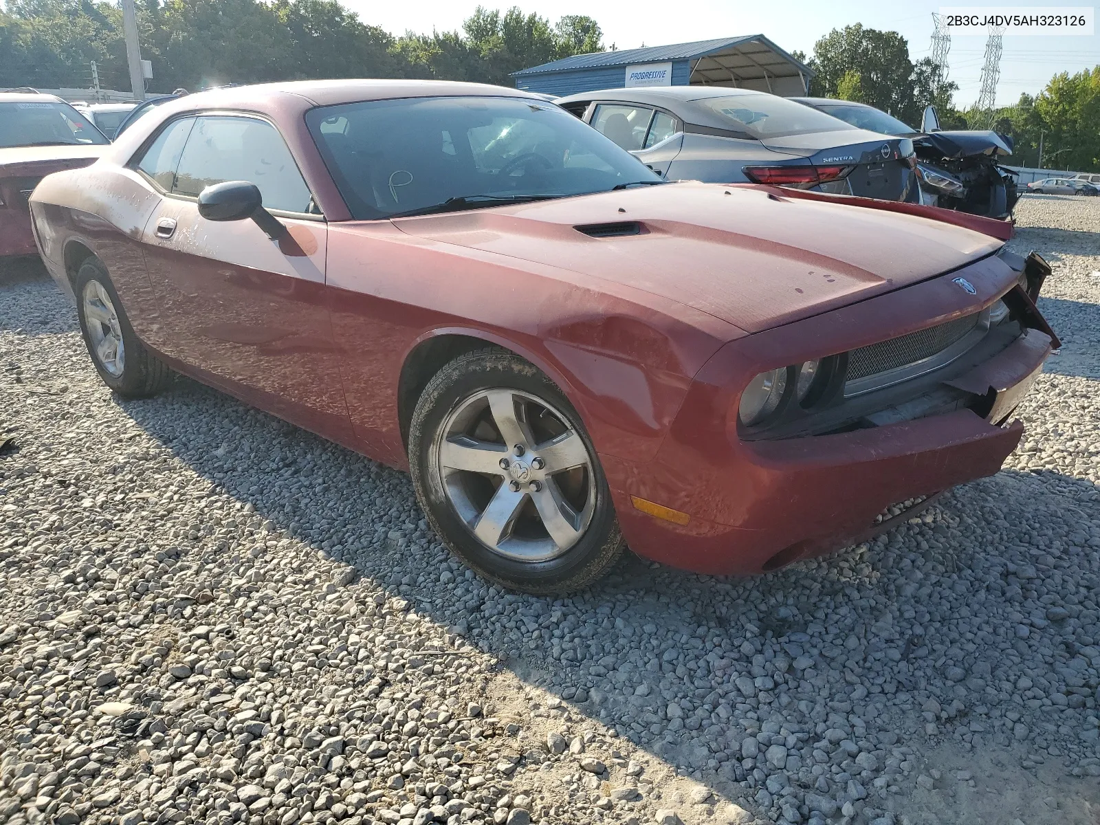 2B3CJ4DV5AH323126 2010 Dodge Challenger Se