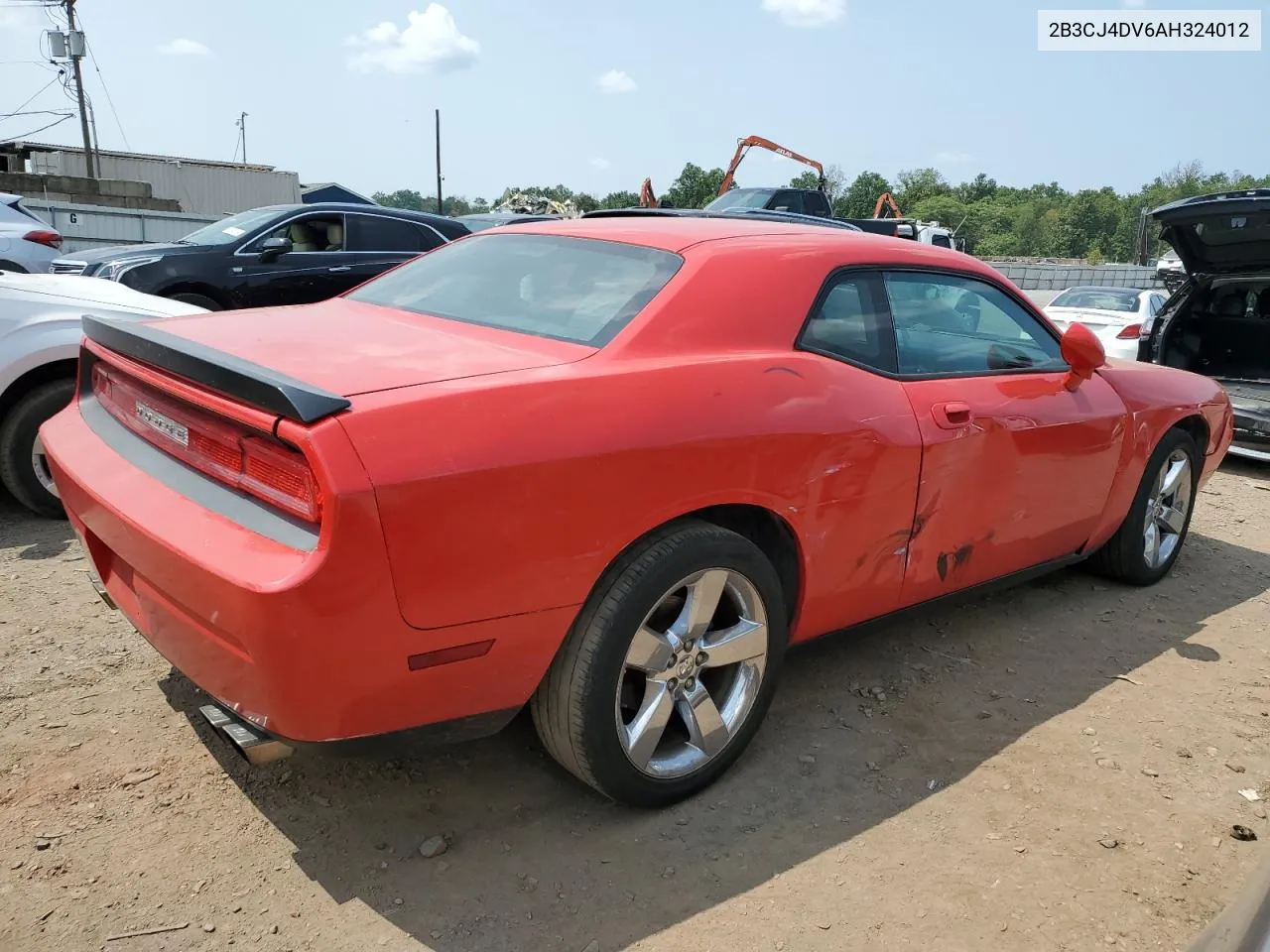 2B3CJ4DV6AH324012 2010 Dodge Challenger Se