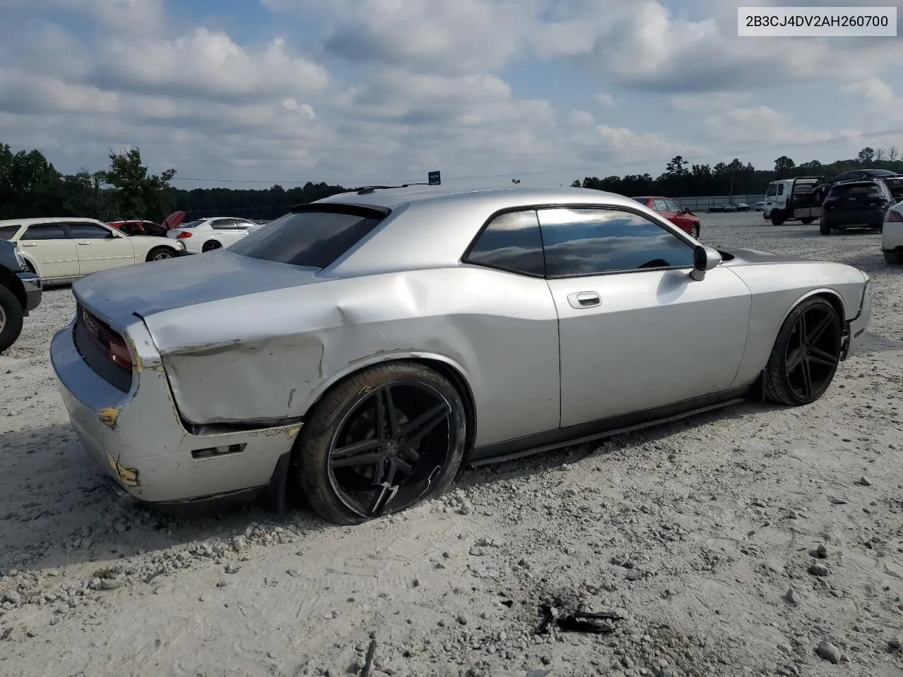 2010 Dodge Challenger Se VIN: 2B3CJ4DV2AH260700 Lot: 67466364