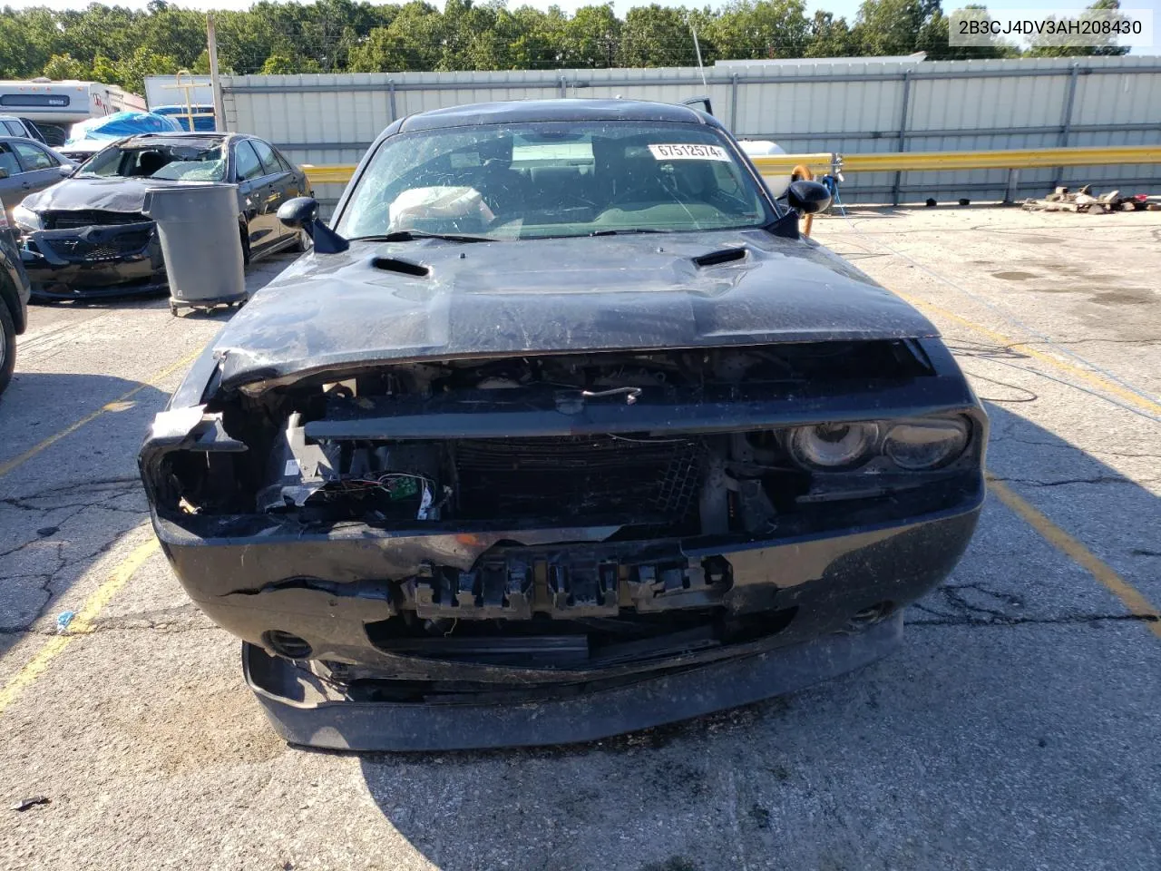 2B3CJ4DV3AH208430 2010 Dodge Challenger Se