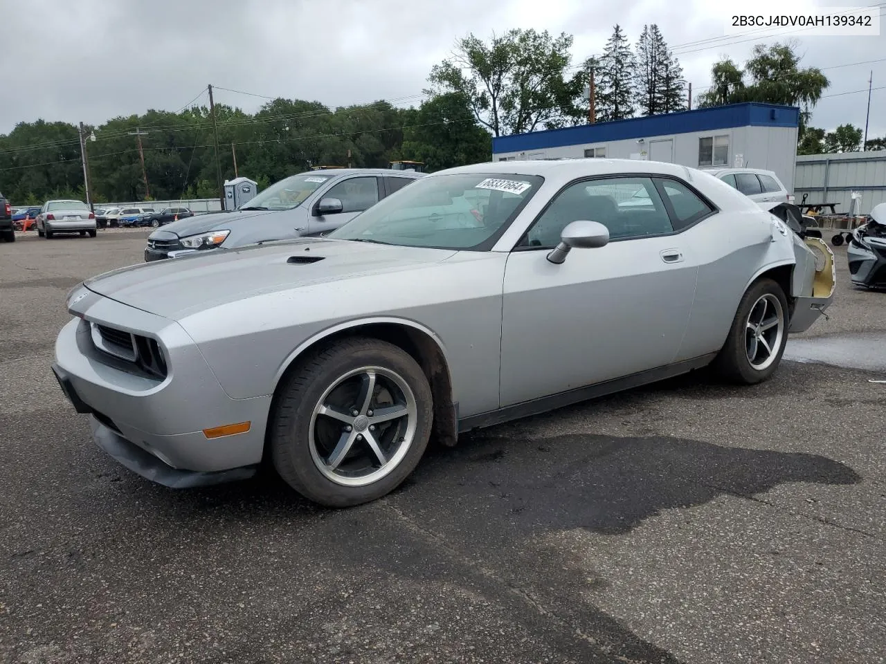 2010 Dodge Challenger Se VIN: 2B3CJ4DV0AH139342 Lot: 68337664