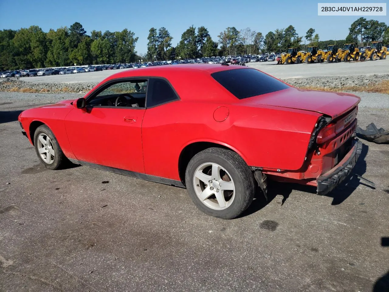 2010 Dodge Challenger Se VIN: 2B3CJ4DV1AH229728 Lot: 70408574