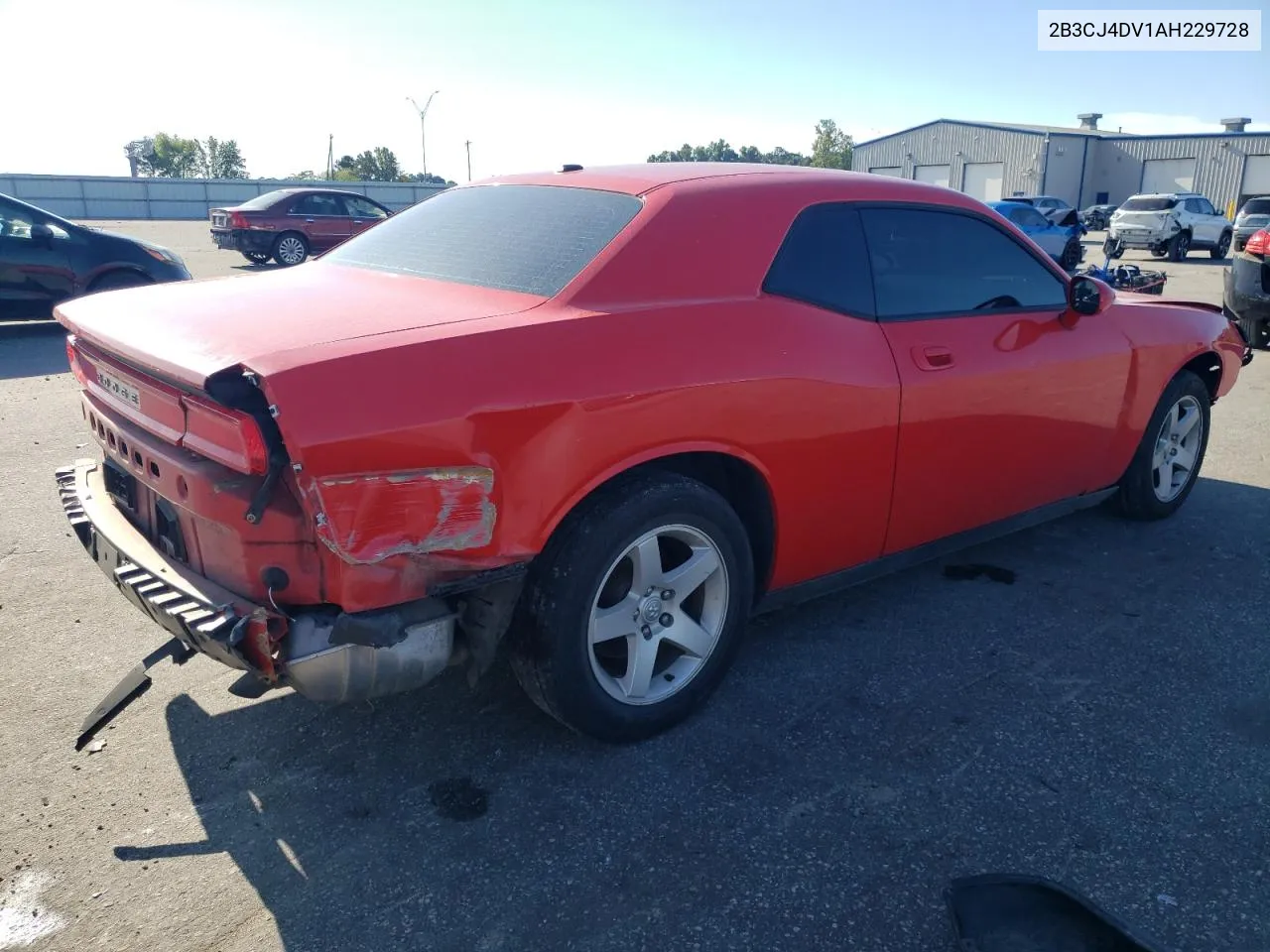 2010 Dodge Challenger Se VIN: 2B3CJ4DV1AH229728 Lot: 70408574