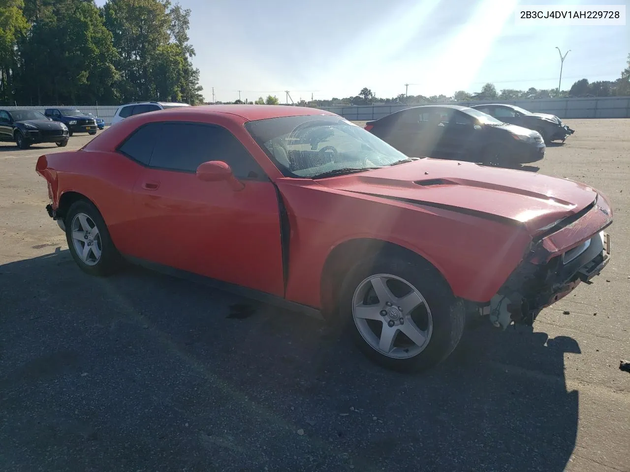 2010 Dodge Challenger Se VIN: 2B3CJ4DV1AH229728 Lot: 70408574