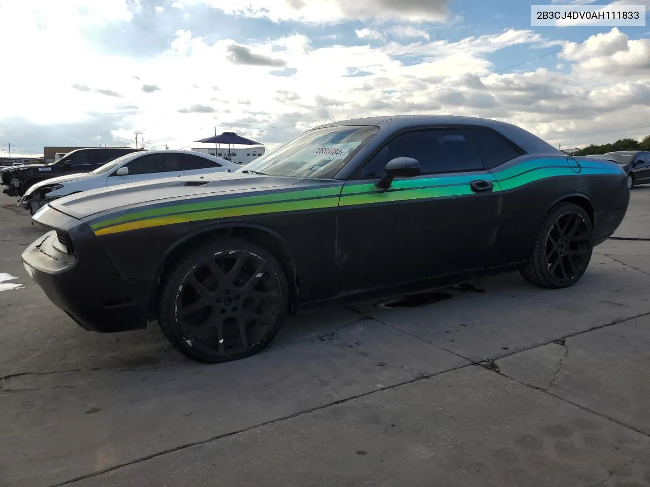 2010 Dodge Challenger Se VIN: 2B3CJ4DV0AH111833 Lot: 70885684