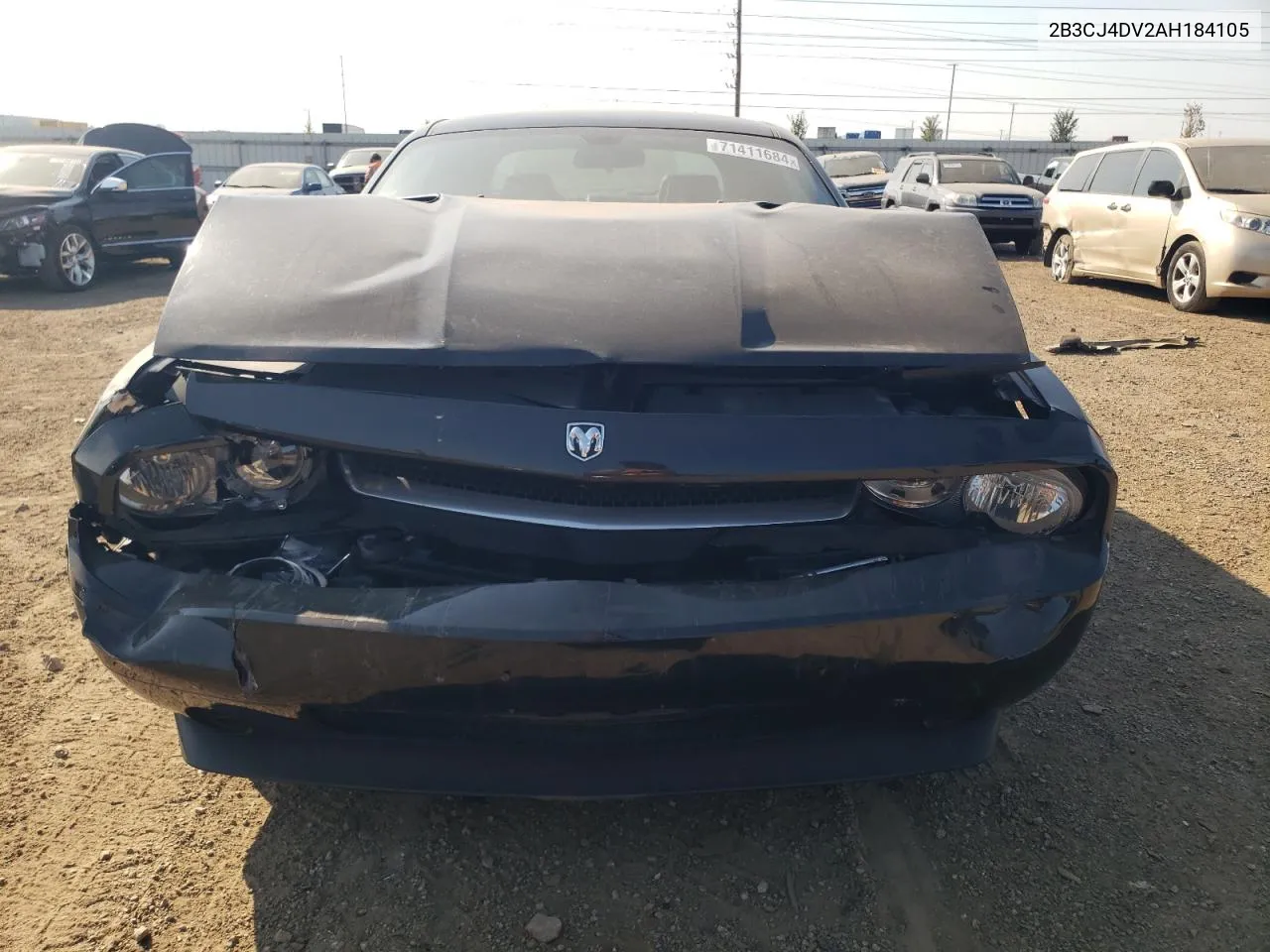 2010 Dodge Challenger Se VIN: 2B3CJ4DV2AH184105 Lot: 71411684