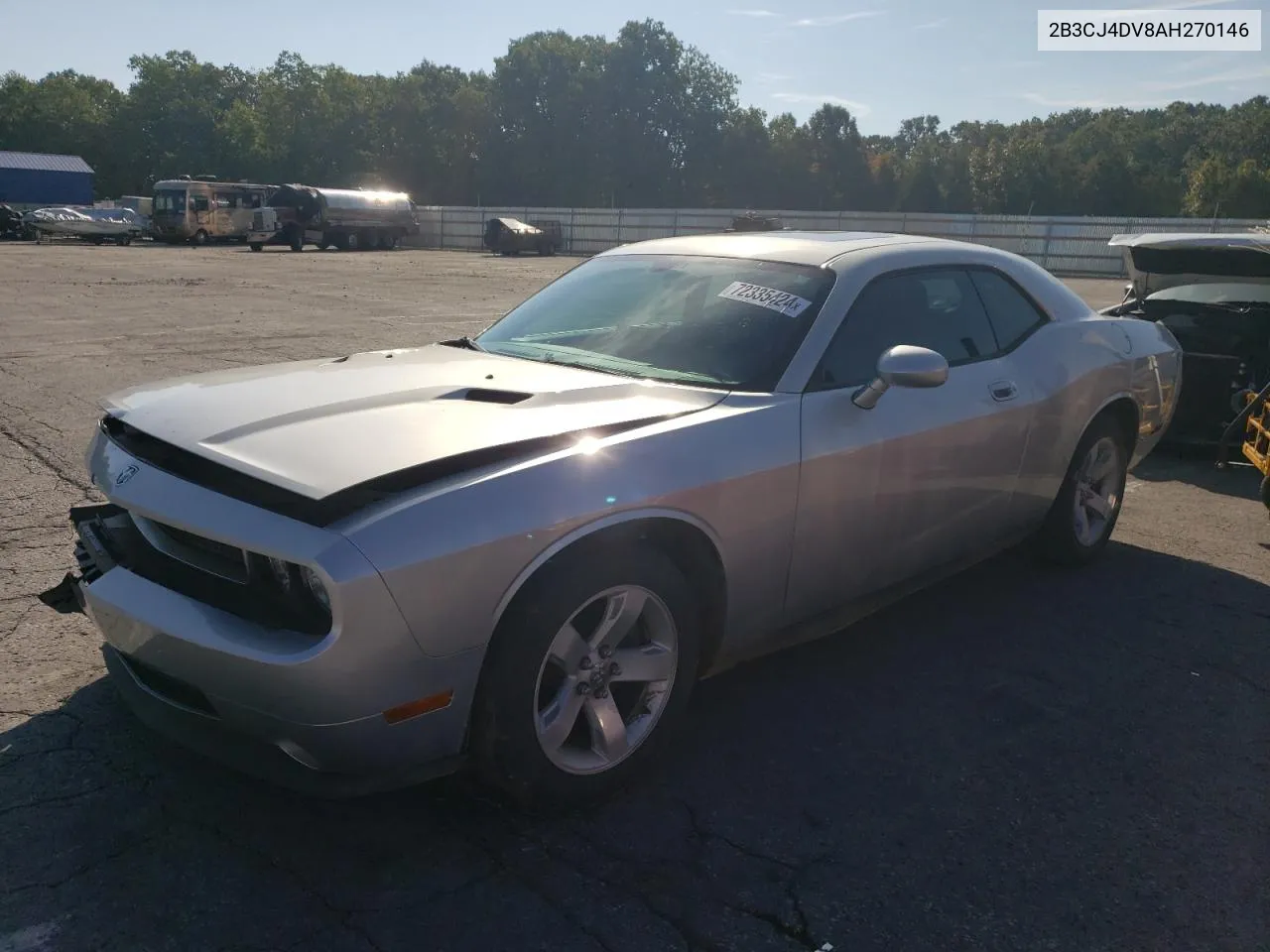 2010 Dodge Challenger Se VIN: 2B3CJ4DV8AH270146 Lot: 72335424