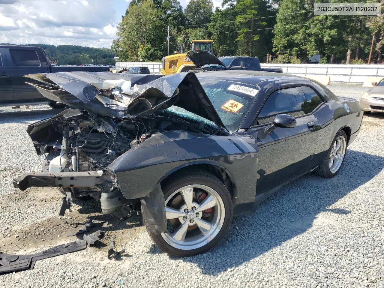 2010 Dodge Challenger R/T VIN: 2B3CJ5DT2AH120232 Lot: 72624654