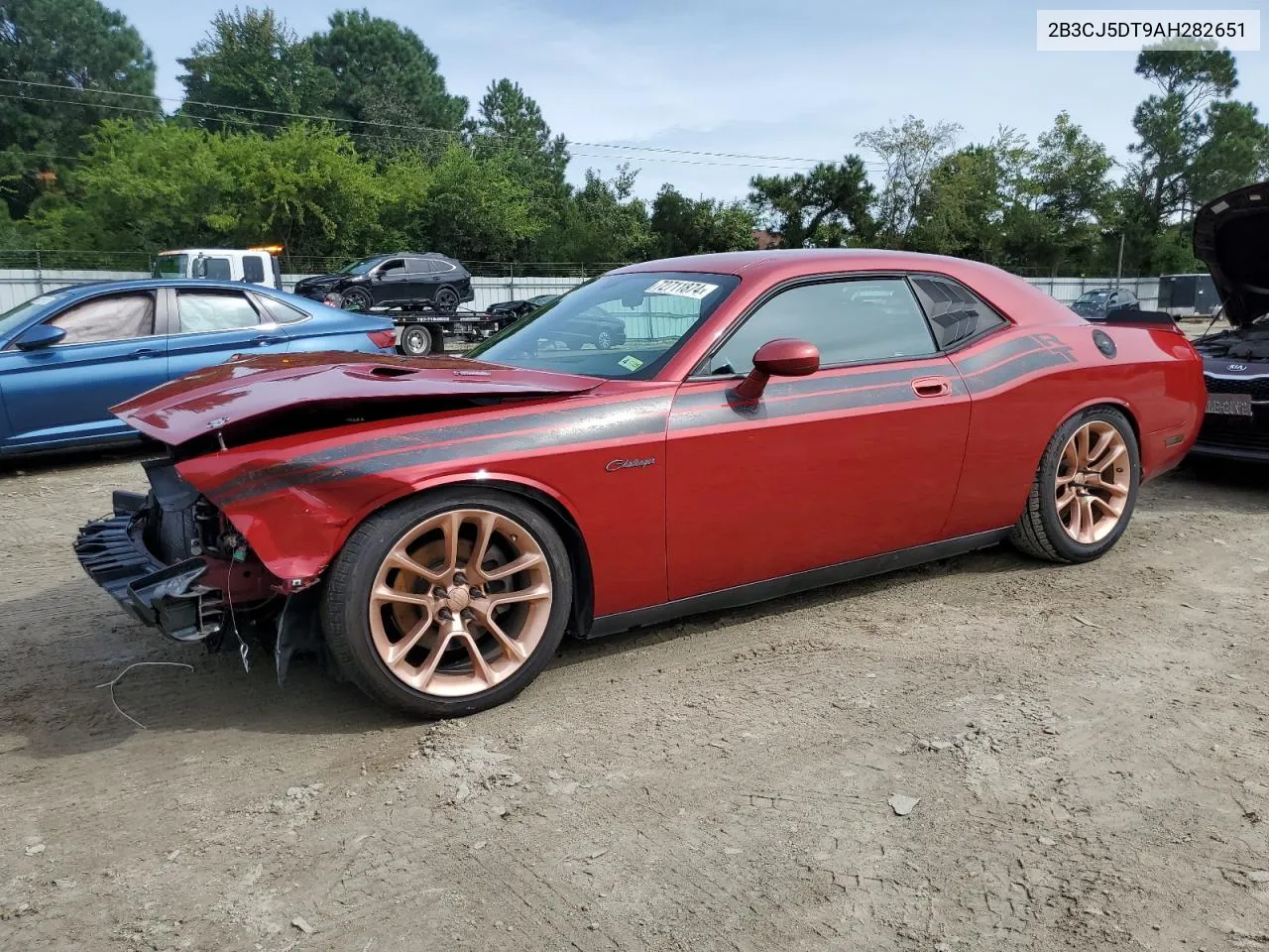 2010 Dodge Challenger R/T VIN: 2B3CJ5DT9AH282651 Lot: 72711874