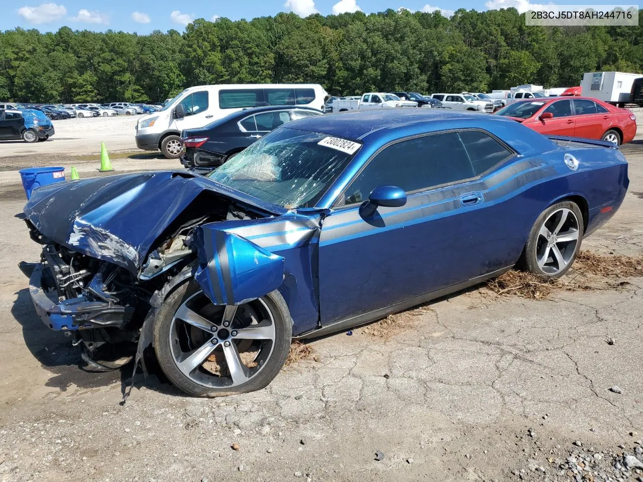 2010 Dodge Challenger R/T VIN: 2B3CJ5DT8AH244716 Lot: 73002824