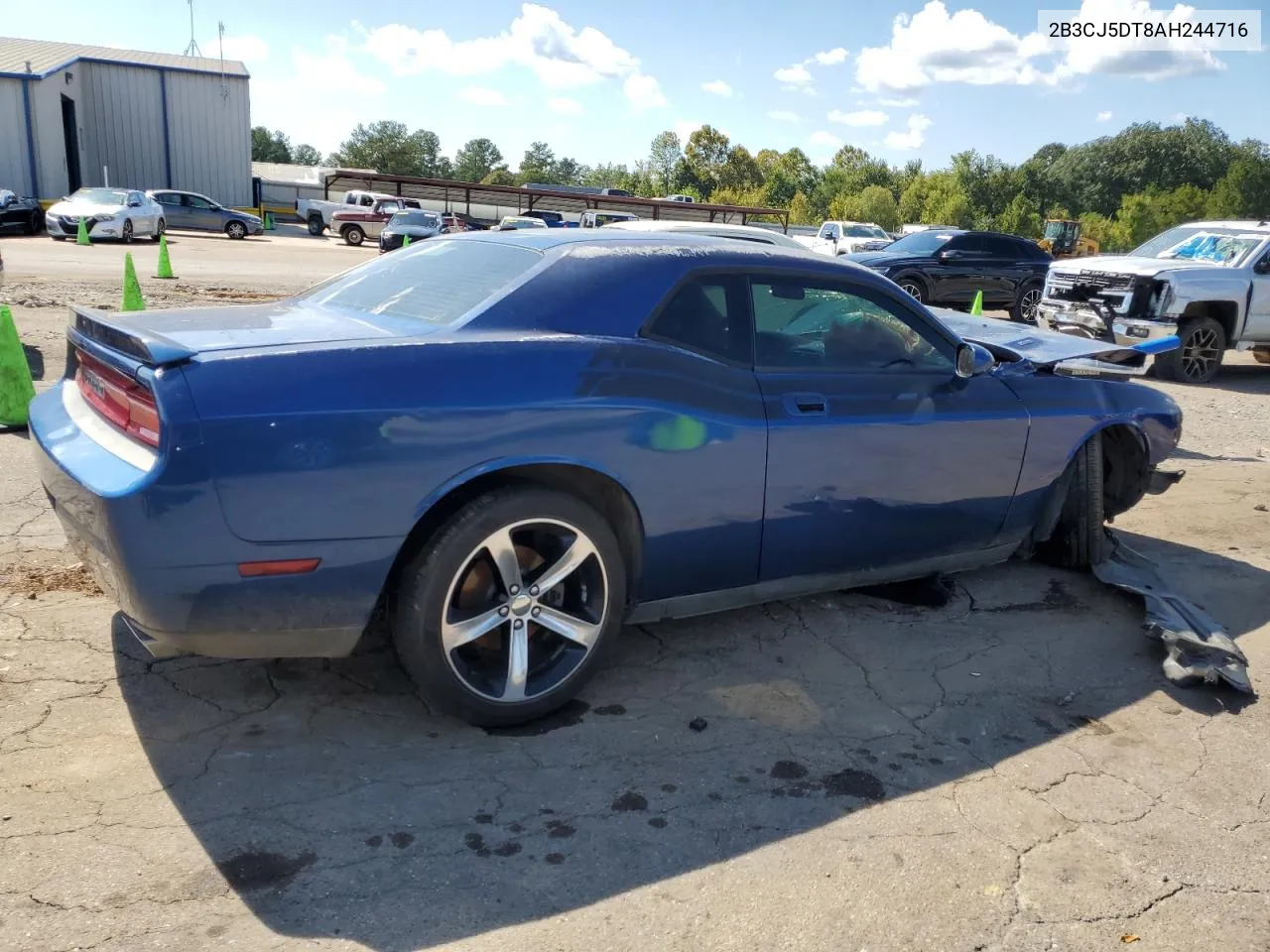 2010 Dodge Challenger R/T VIN: 2B3CJ5DT8AH244716 Lot: 73002824