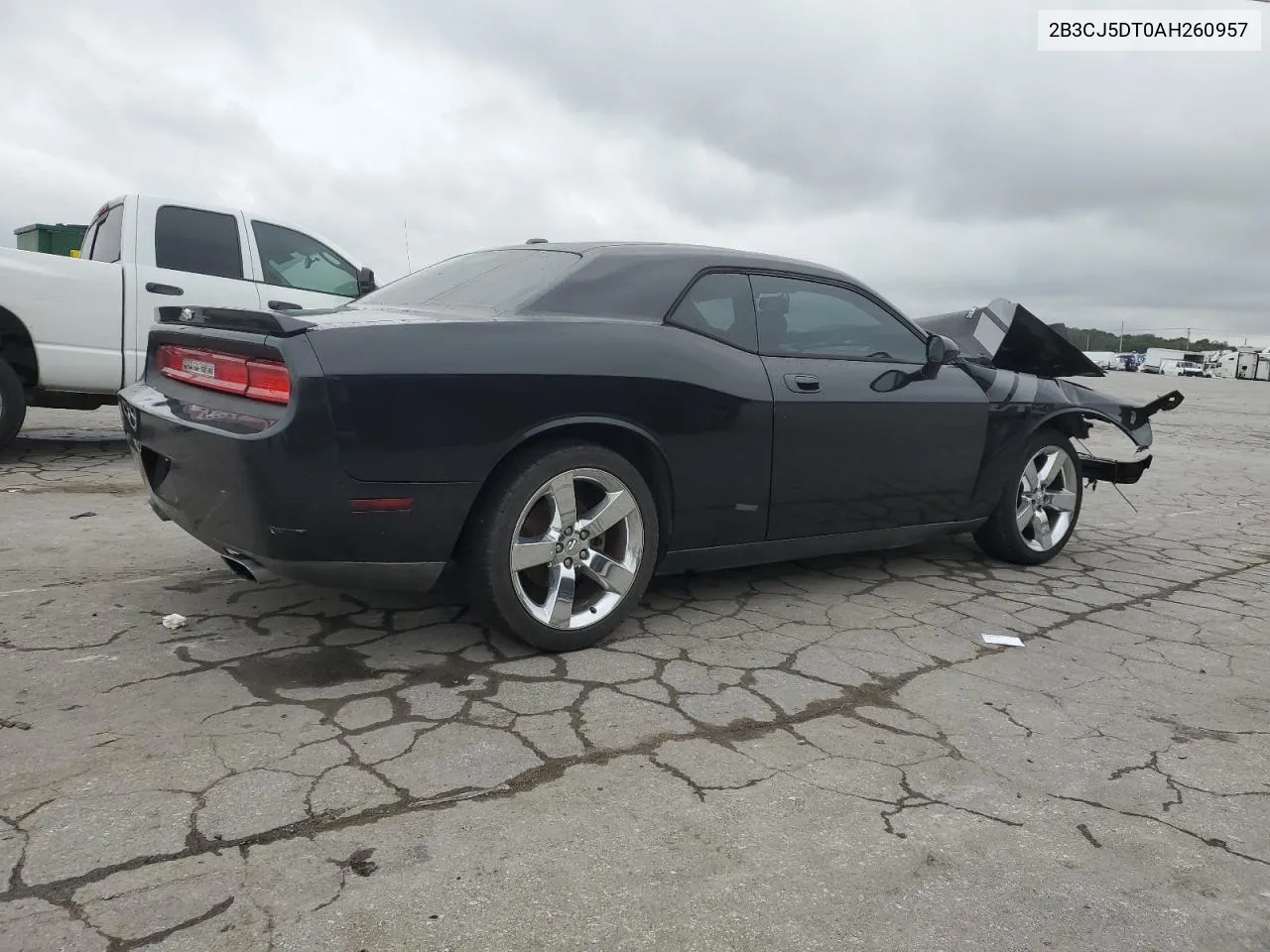 2010 Dodge Challenger R/T VIN: 2B3CJ5DT0AH260957 Lot: 73678624