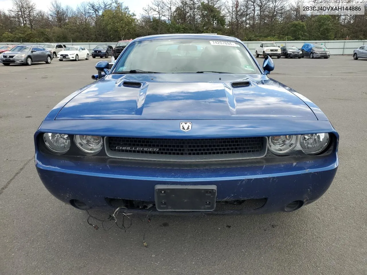 2010 Dodge Challenger Se VIN: 2B3CJ4DVXAH144886 Lot: 74207694