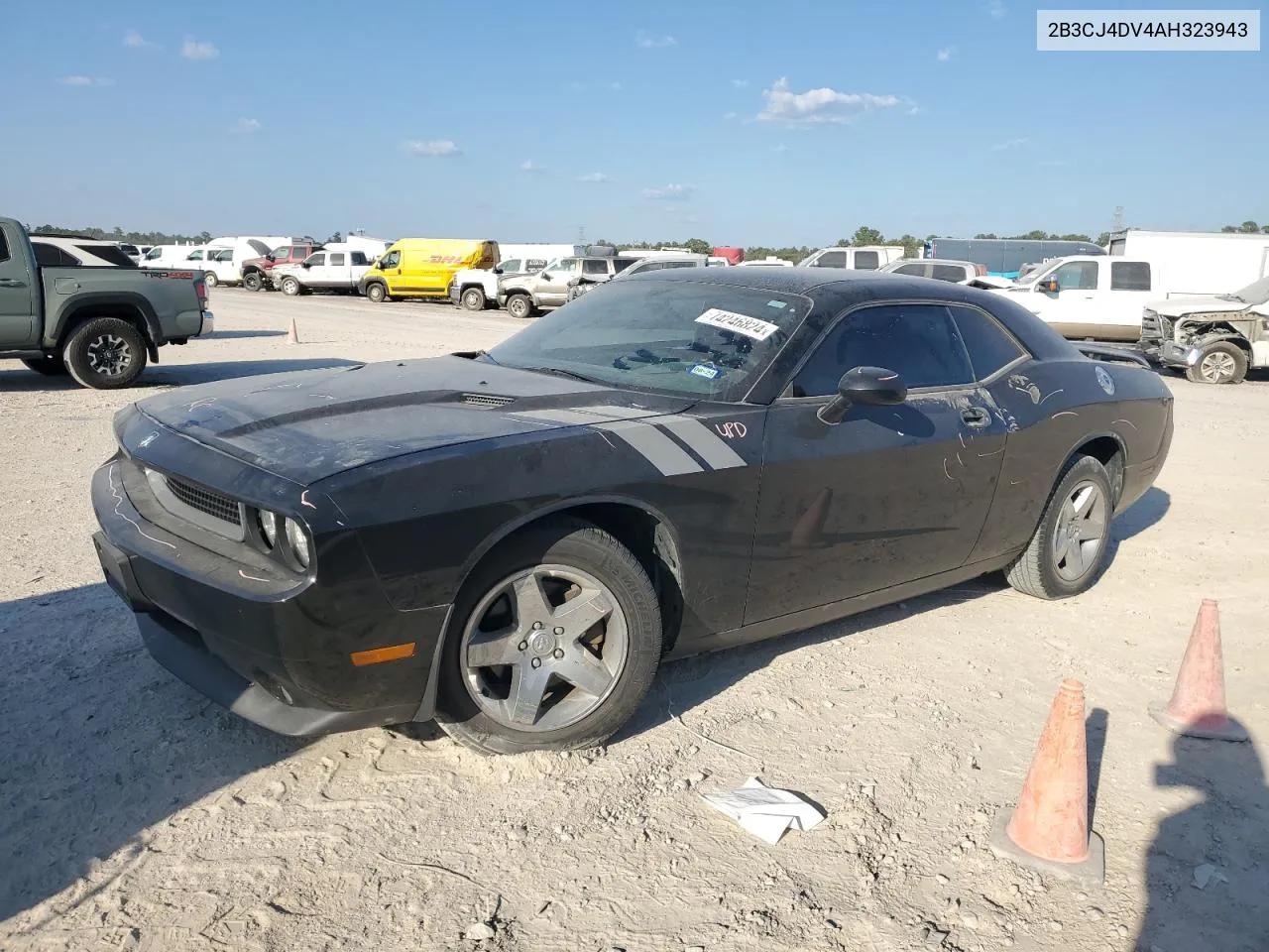 2010 Dodge Challenger Se VIN: 2B3CJ4DV4AH323943 Lot: 74246824