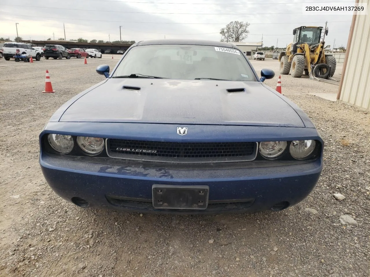 2010 Dodge Challenger Se VIN: 2B3CJ4DV6AH137269 Lot: 75540534