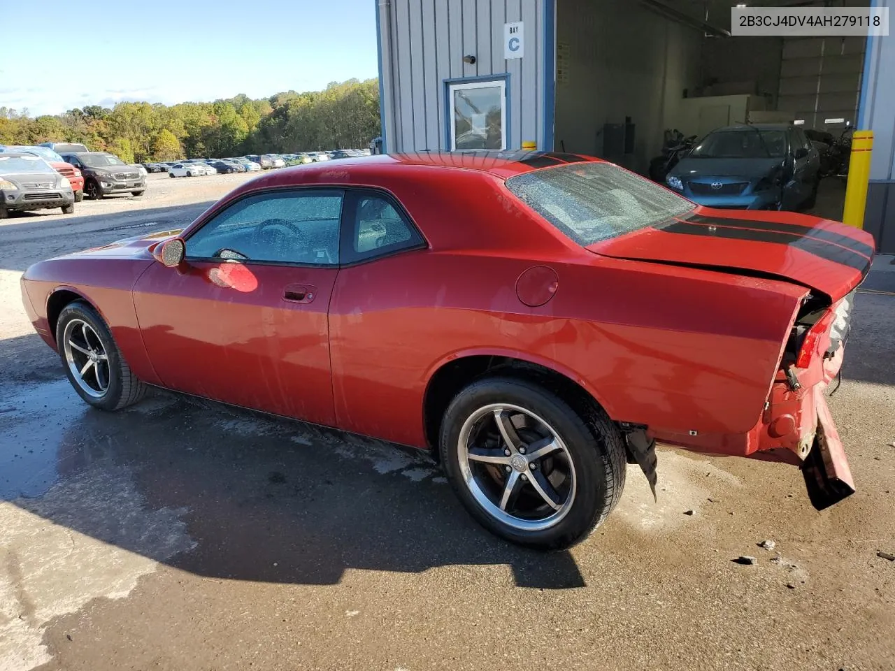 2B3CJ4DV4AH279118 2010 Dodge Challenger Se