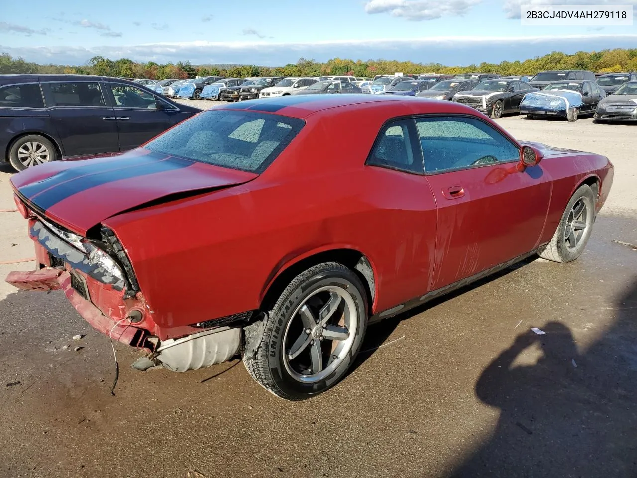 2B3CJ4DV4AH279118 2010 Dodge Challenger Se