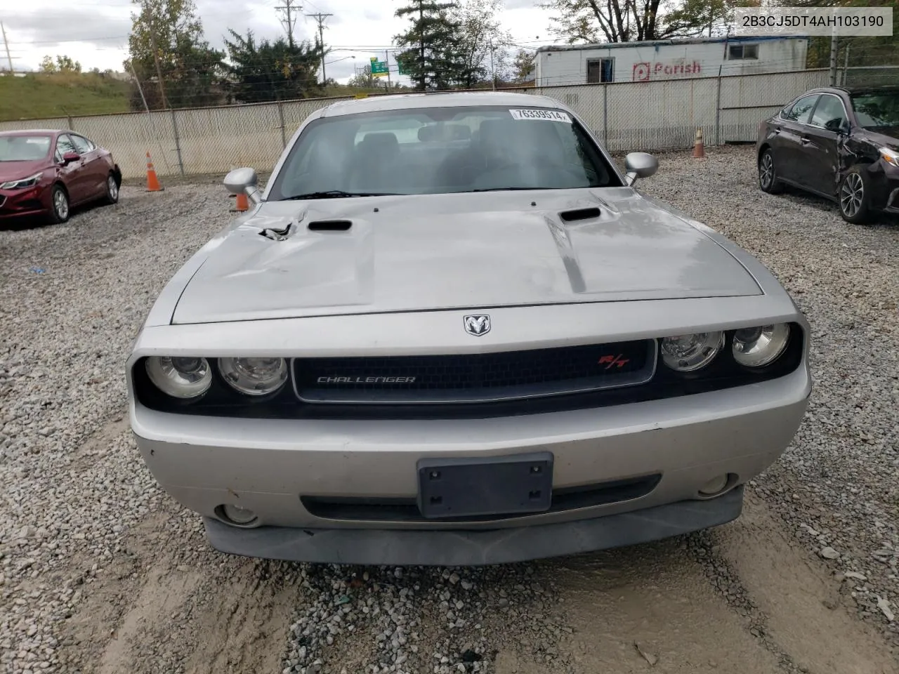 2010 Dodge Challenger R/T VIN: 2B3CJ5DT4AH103190 Lot: 76339514