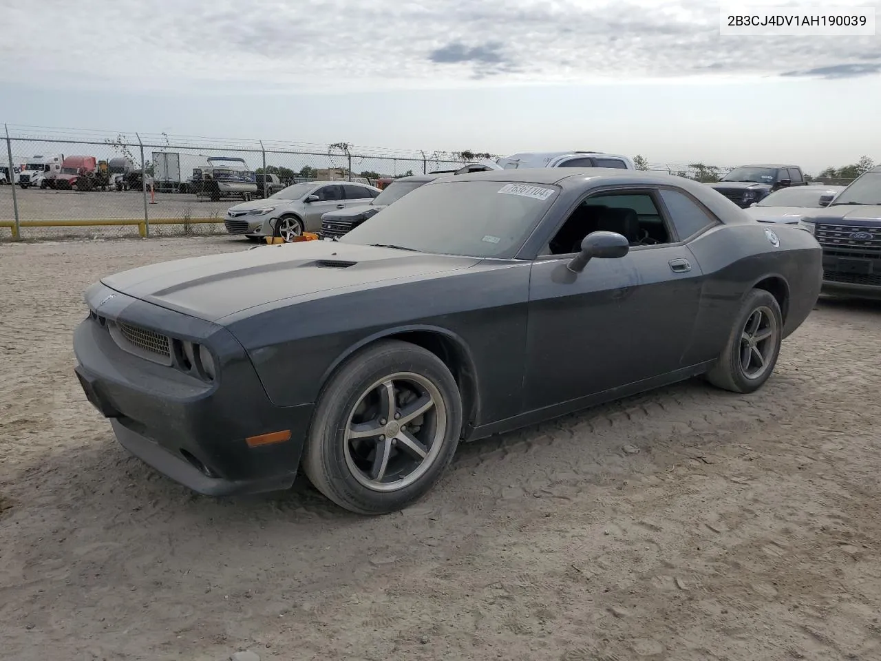 2010 Dodge Challenger Se VIN: 2B3CJ4DV1AH190039 Lot: 76361104