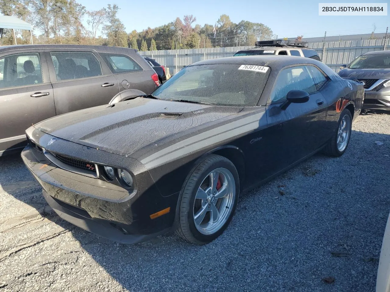 2010 Dodge Challenger R/T VIN: 2B3CJ5DT9AH118834 Lot: 76381744