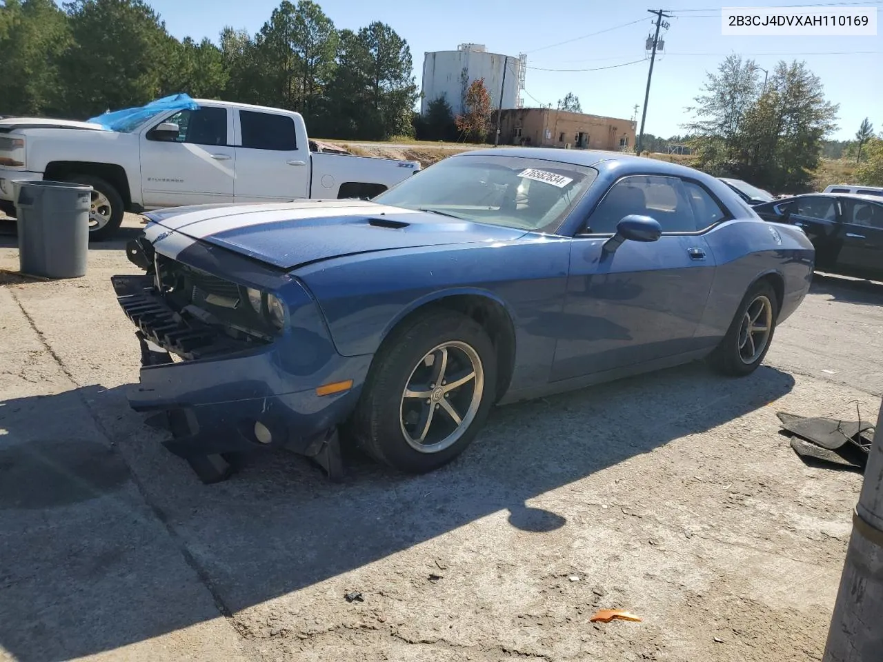 2B3CJ4DVXAH110169 2010 Dodge Challenger Se