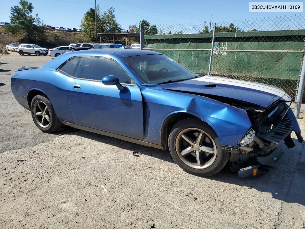 2010 Dodge Challenger Se VIN: 2B3CJ4DVXAH110169 Lot: 76582834