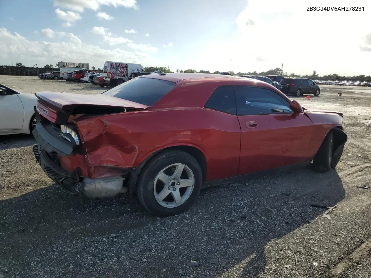 2010 Dodge Challenger Se VIN: 2B3CJ4DV6AH278231 Lot: 77309744