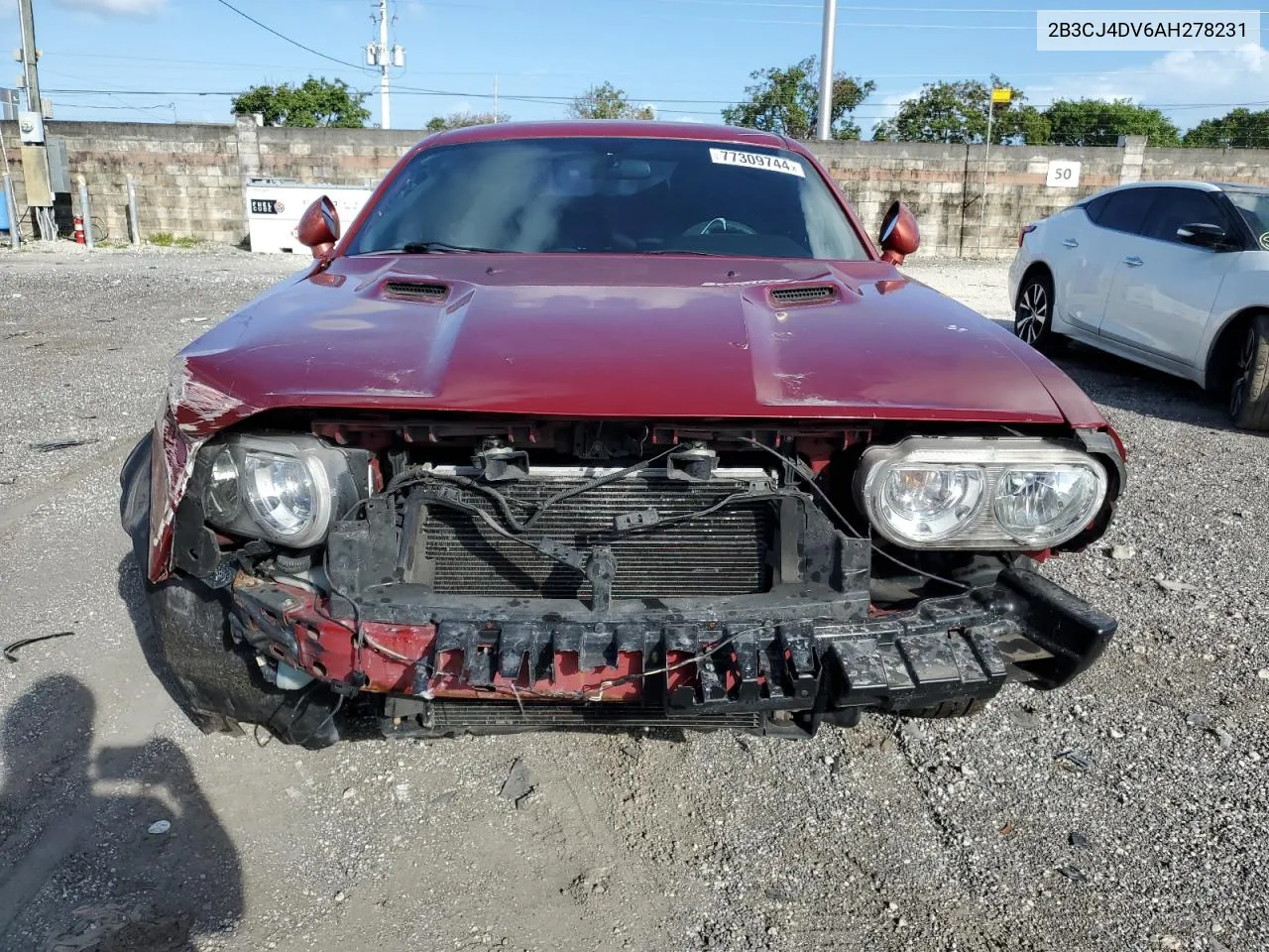 2B3CJ4DV6AH278231 2010 Dodge Challenger Se