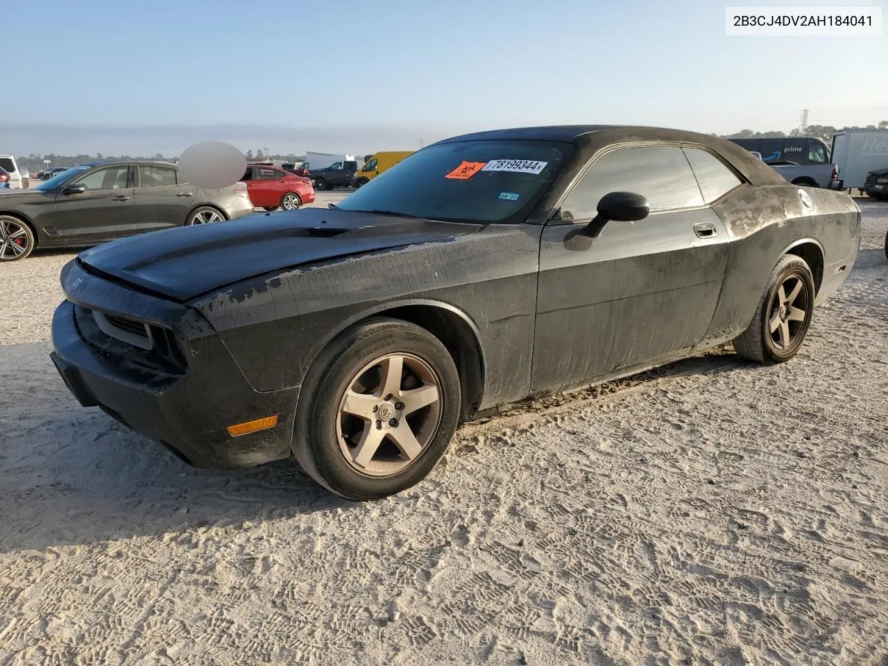 2B3CJ4DV2AH184041 2010 Dodge Challenger Se