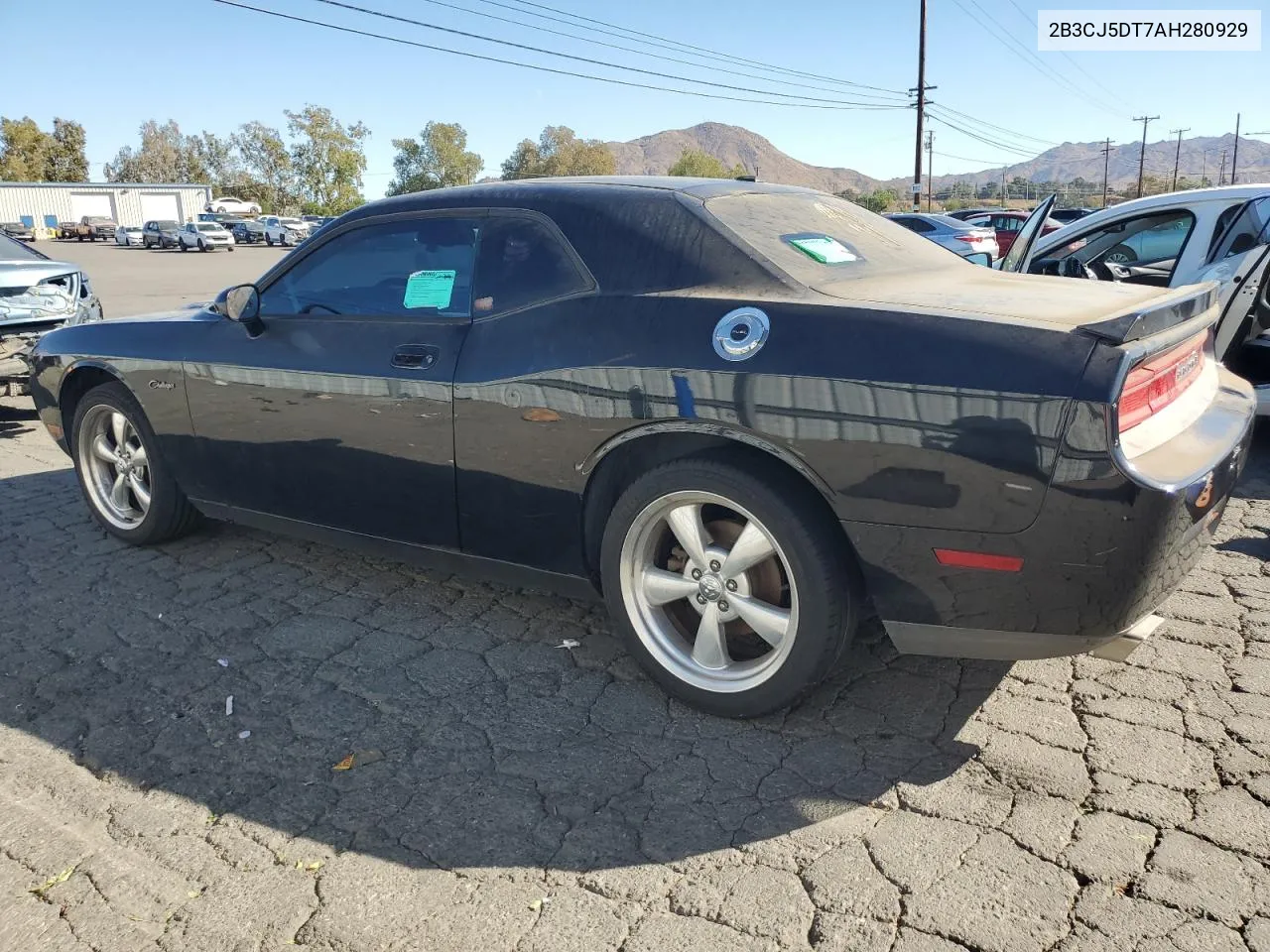 2010 Dodge Challenger R/T VIN: 2B3CJ5DT7AH280929 Lot: 80299314