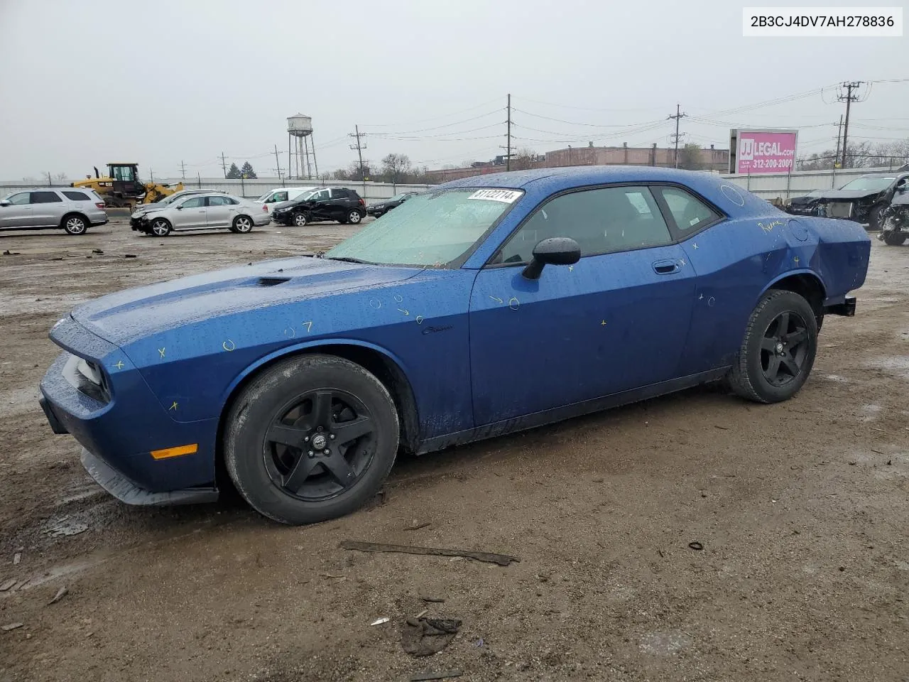 2010 Dodge Challenger Se VIN: 2B3CJ4DV7AH278836 Lot: 81122714