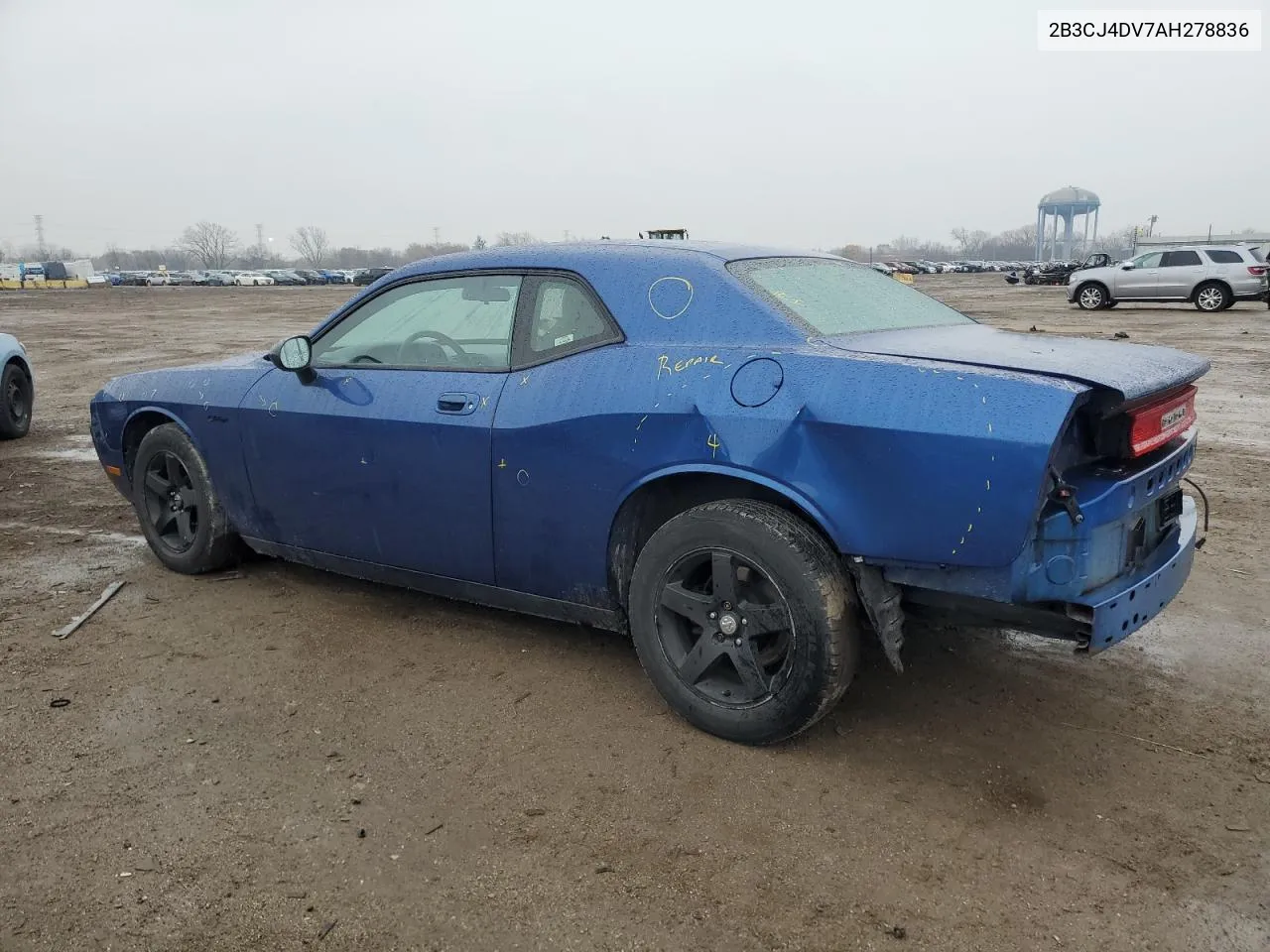 2010 Dodge Challenger Se VIN: 2B3CJ4DV7AH278836 Lot: 81122714