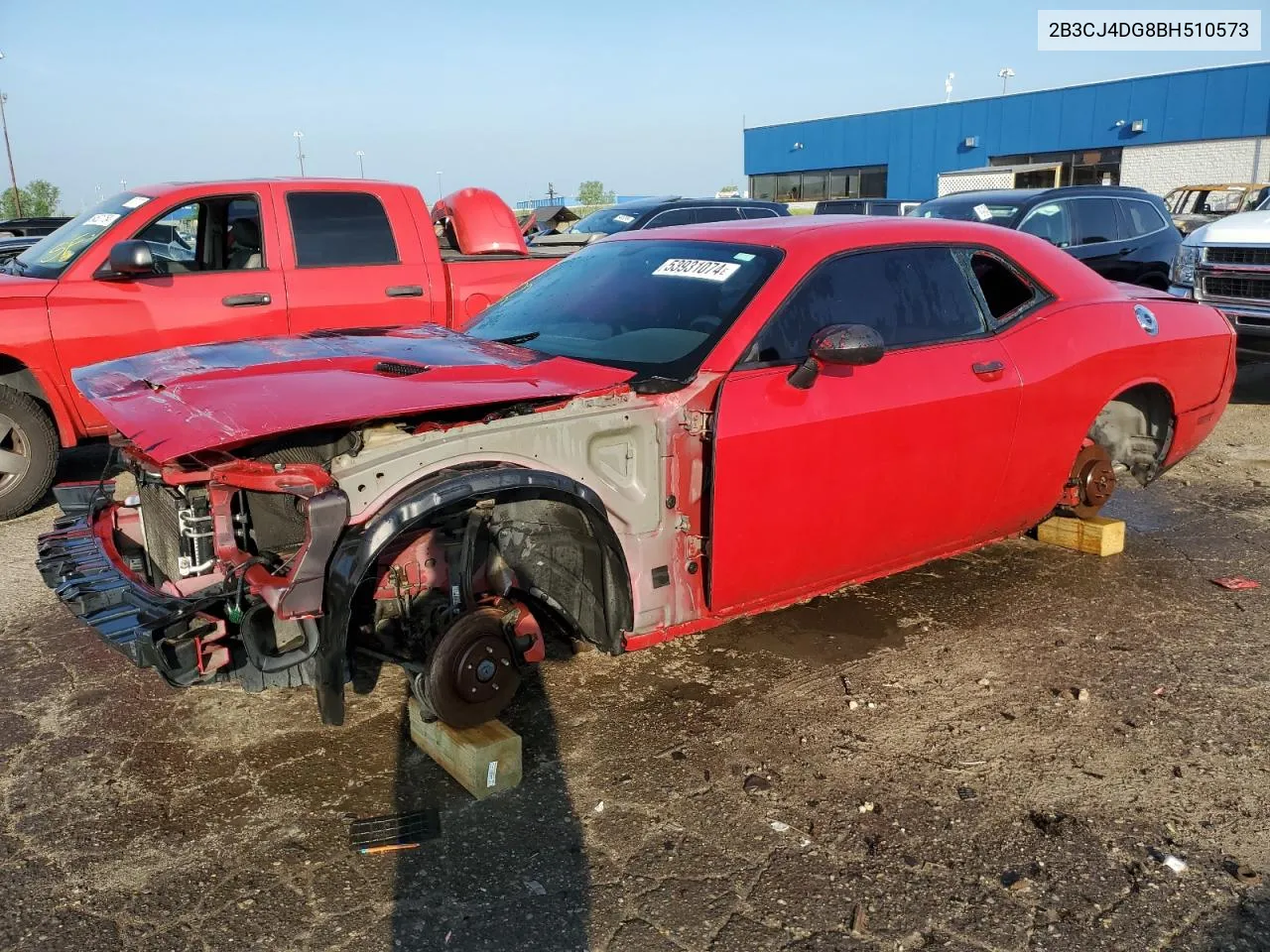 2B3CJ4DG8BH510573 2011 Dodge Challenger