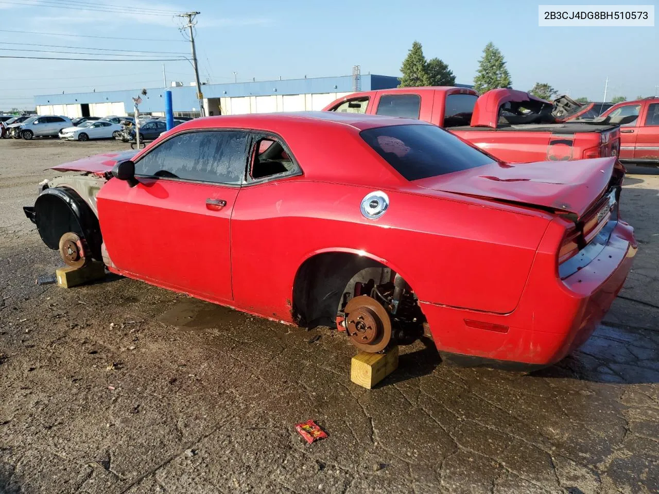 2B3CJ4DG8BH510573 2011 Dodge Challenger