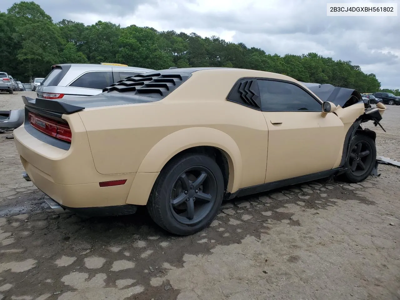 2011 Dodge Challenger VIN: 2B3CJ4DGXBH561802 Lot: 54936814