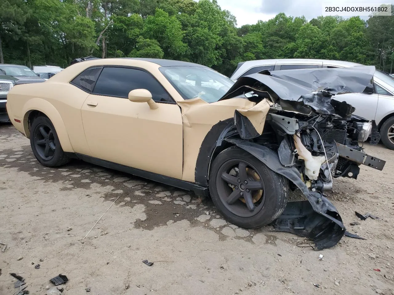 2011 Dodge Challenger VIN: 2B3CJ4DGXBH561802 Lot: 54936814