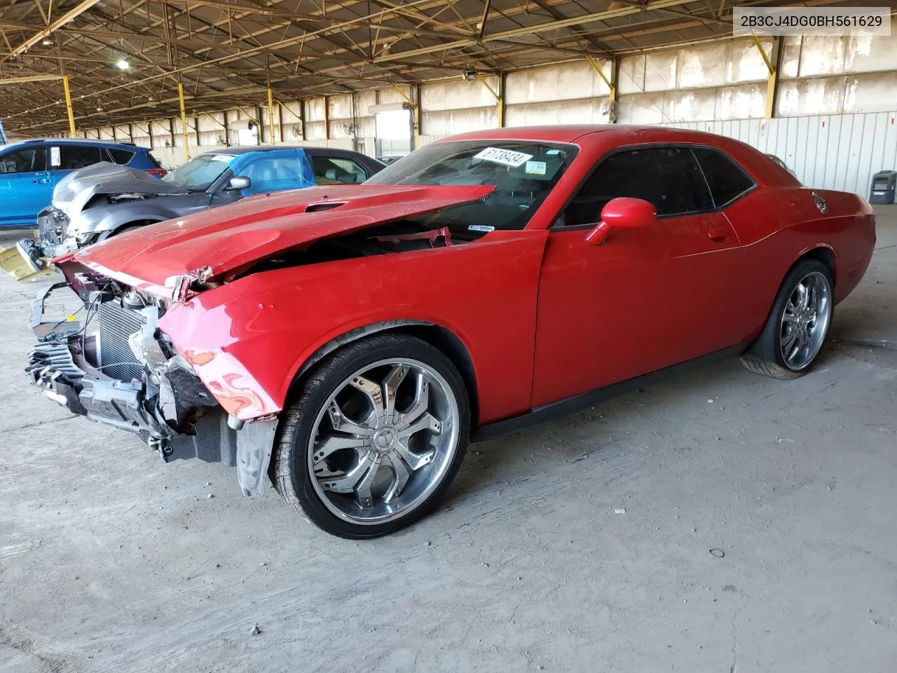 2011 Dodge Challenger VIN: 2B3CJ4DG0BH561629 Lot: 61738434