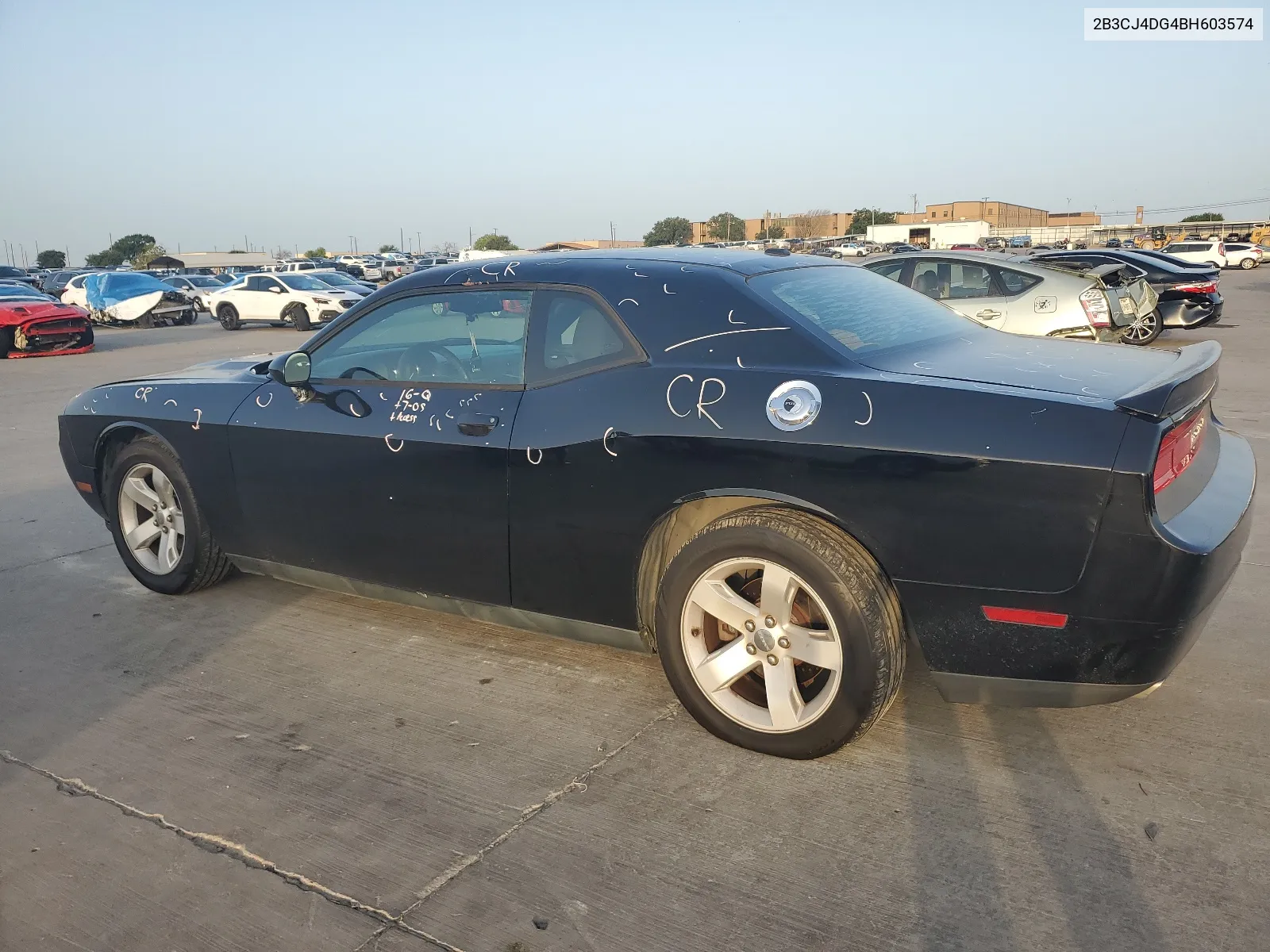 2011 Dodge Challenger VIN: 2B3CJ4DG4BH603574 Lot: 63023164